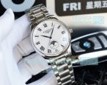 Swiss Replica Longines Master Collection Moonphase SS Watch White Dial